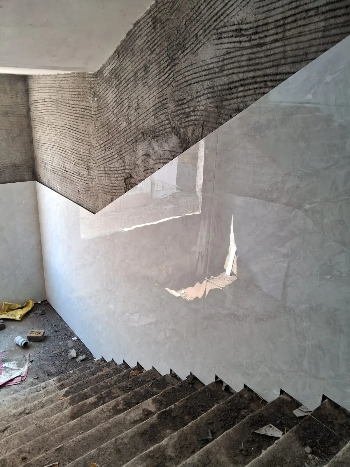 Dr. Atul Changude Hospital — tiles fixed with Klassic adhesive, photo 1 of 35